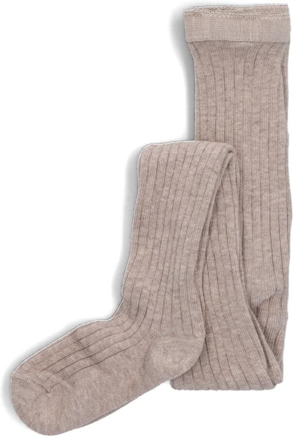 MP DENMARK Meisjes Beenmode Cotton Rib Tights Zand - Foto 2