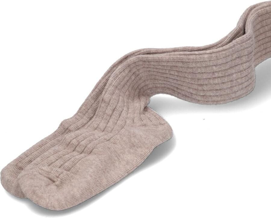 MP DENMARK Meisjes Beenmode Cotton Rib Tights Zand