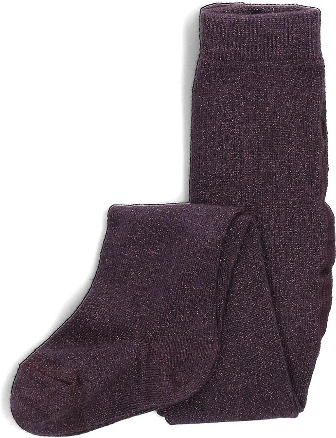 MP DENMARK Meisjes Beenmode Glitter Tights Paars - Foto 2