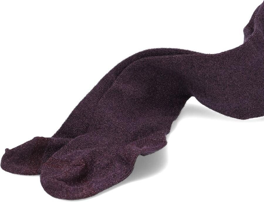 MP DENMARK Meisjes Beenmode Glitter Tights Paars