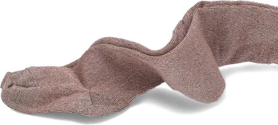 MP DENMARK Meisjes Beenmode Glitter Tights Taupe