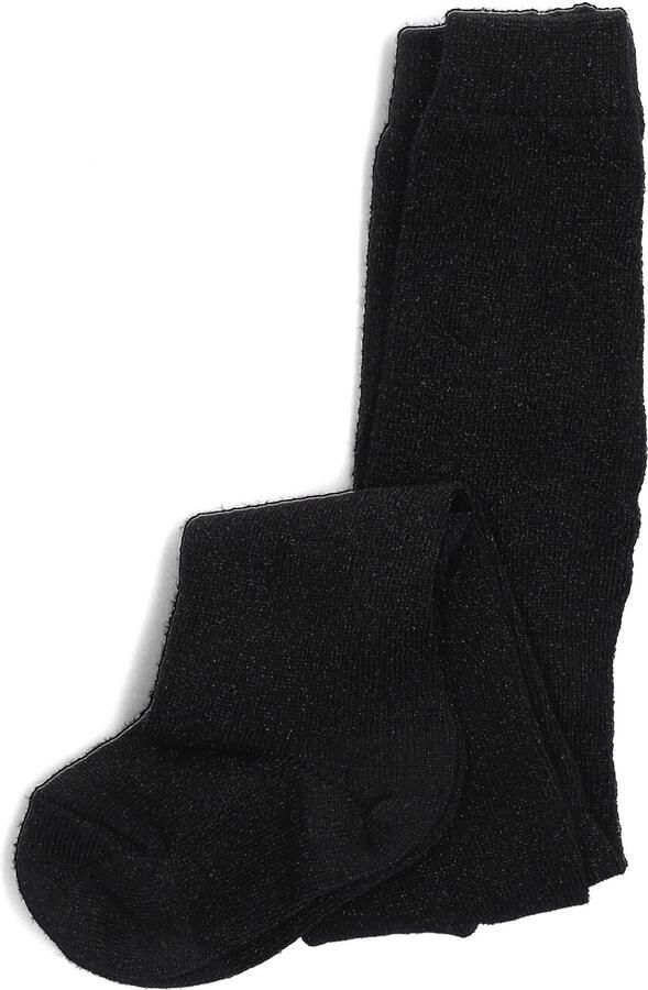 MP DENMARK Meisjes Beenmode Glitter Tights Zwart - Foto 2