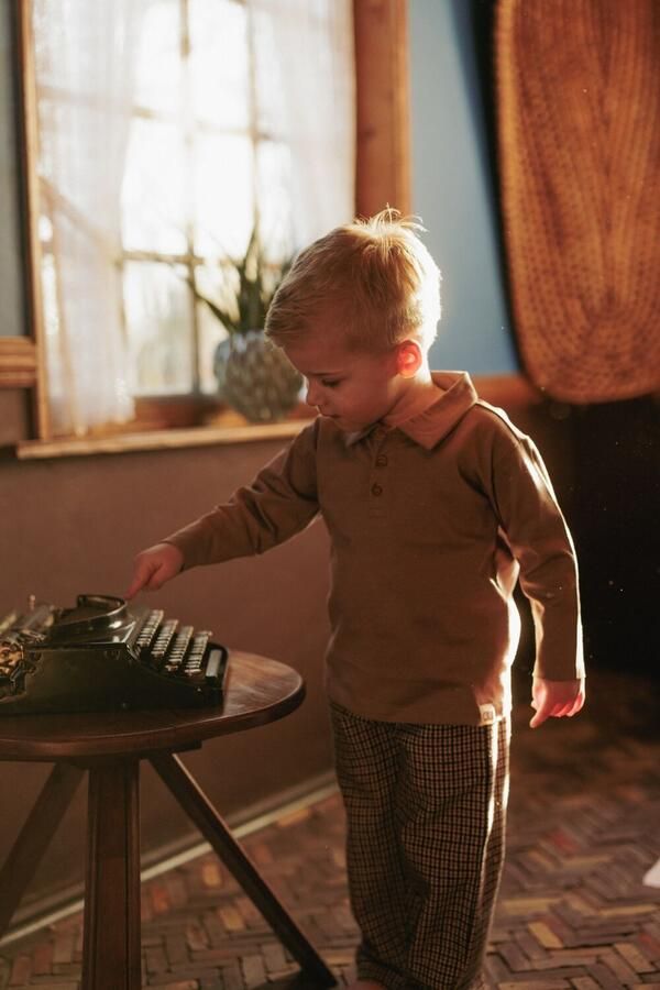 MR. LOUTRE Jongens Broeken William Multi - Foto 2