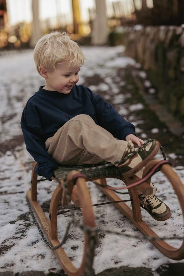 MR. LOUTRE Jongens Truien & Vesten Elias Donkerblauw - Foto 2