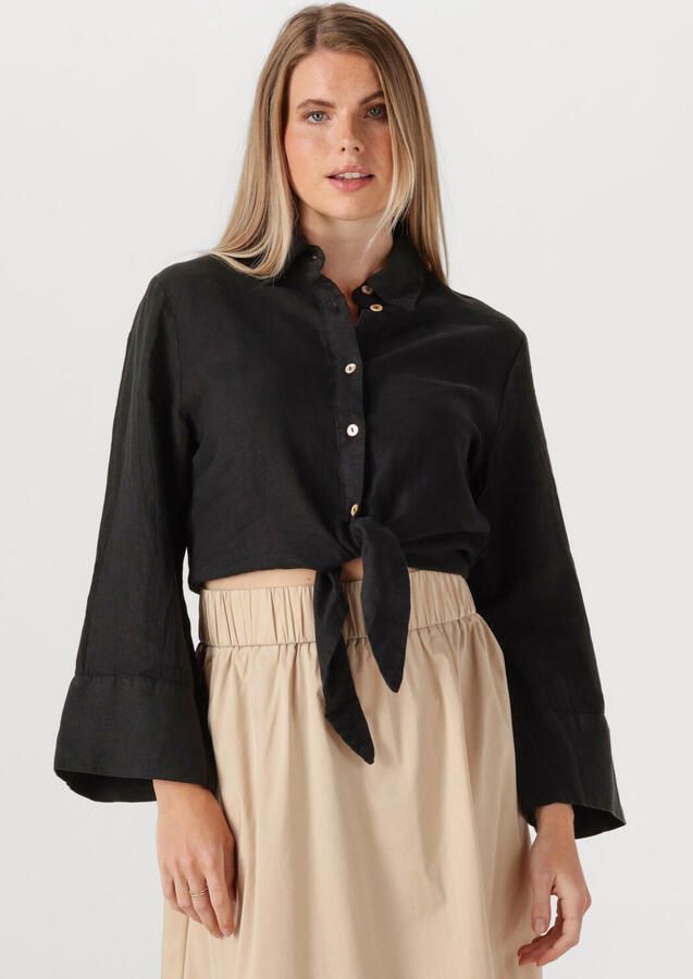 MR MOOD Dames Blouses Mrs Mika Shirt Zwart - Foto 4