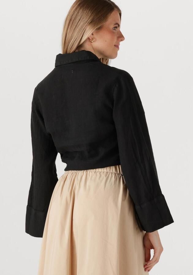 MR MOOD Dames Blouses Mrs Mika Shirt Zwart - Foto 3