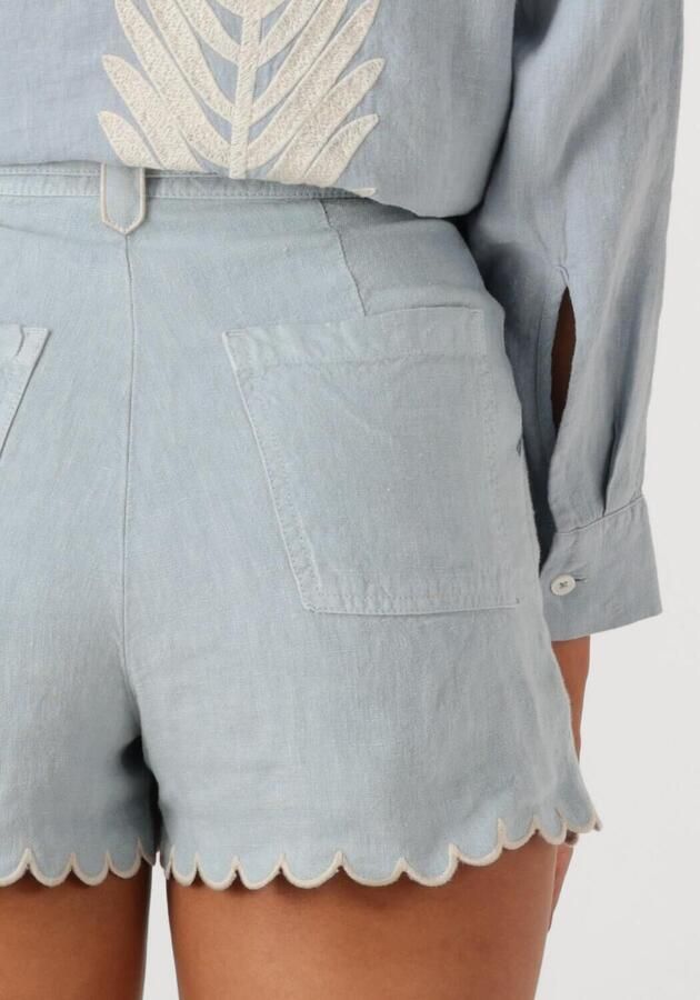 MR MOOD Dames Broeken Mrs Clara Short Lichtblauw - Foto 3