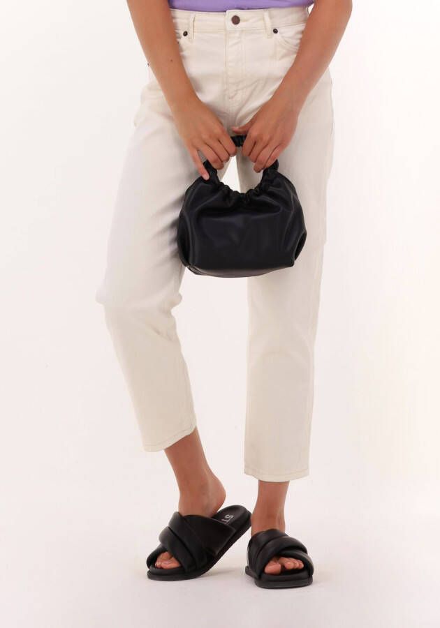 Moss copenhagen Enkellange Broek Straight Leg Jeans Ecru Beige Dames