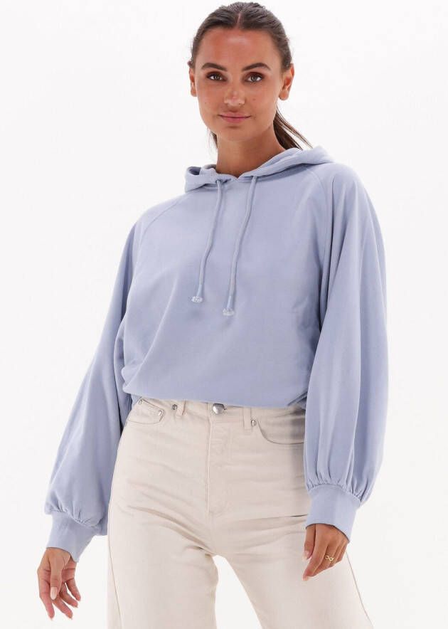 MSCH Copenhagen Lichtblauwe Sweater Manila Hood Sweatshirt