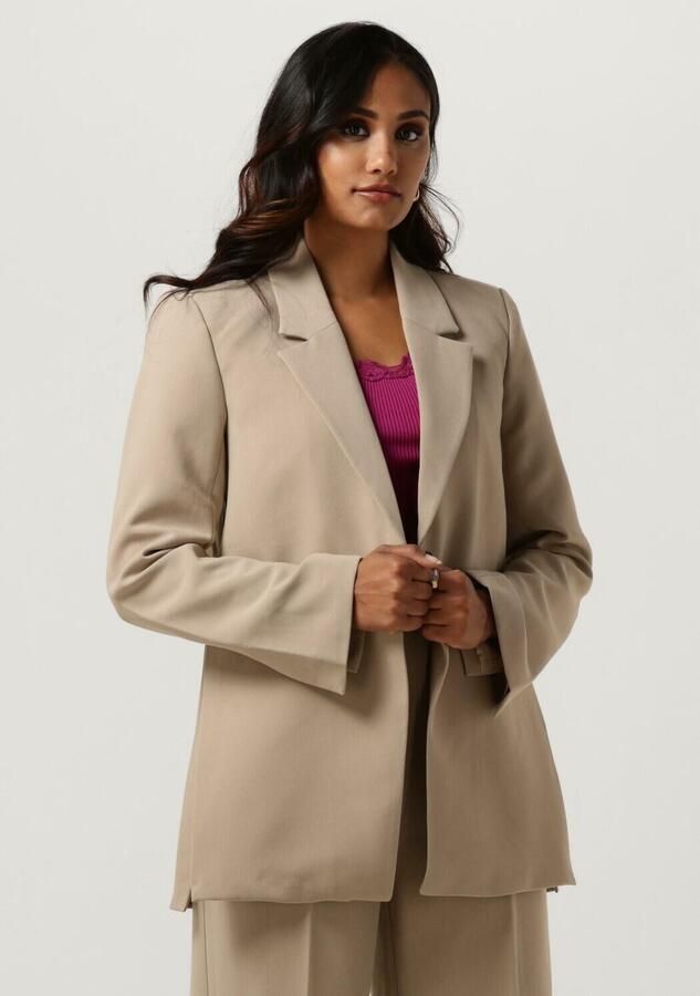 MSCH COPENHAGEN Dames Blazers Mschbarbine Slit Blazer Beige - Foto 3