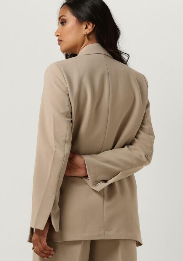 MSCH COPENHAGEN Dames Blazers Mschbarbine Slit Blazer Beige