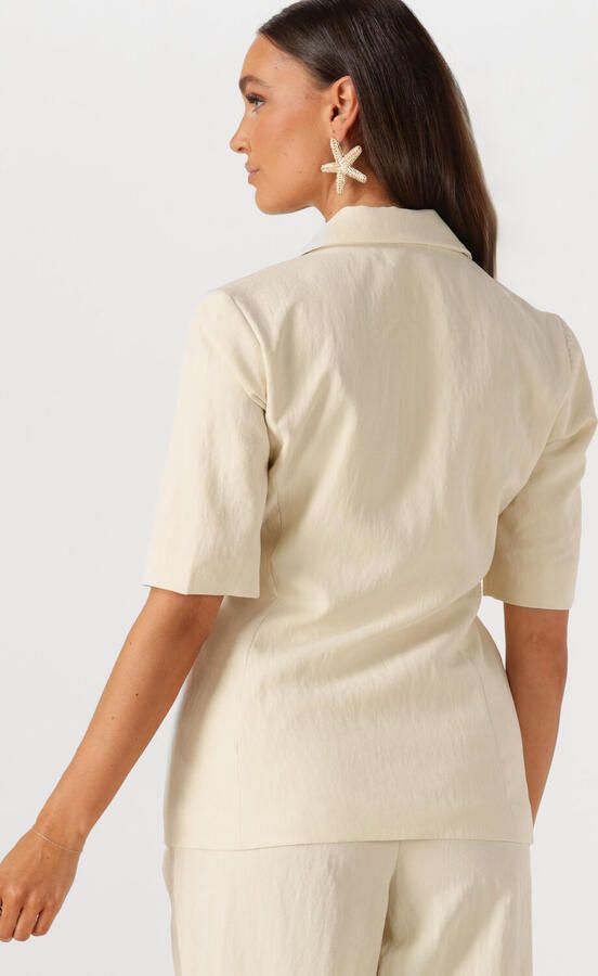 MSCH COPENHAGEN Dames Blazers Mschblase Edelmira 2 4 Blazer Ecru - Foto 3