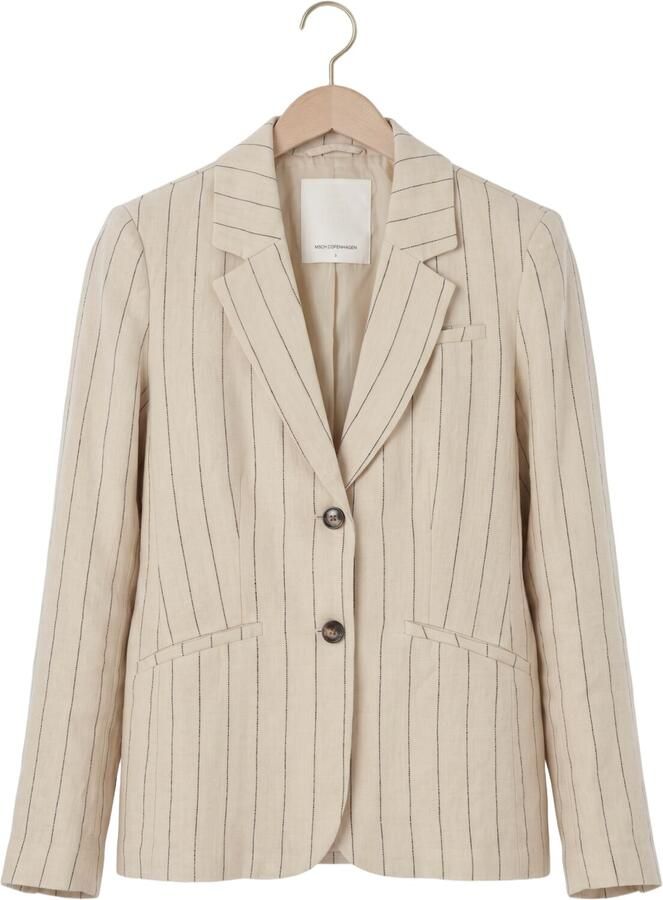 MSCH COPENHAGEN Dames Blazers Mschclaritte Loose Blazer Stp Beige - Foto 2