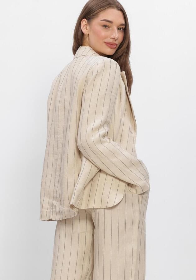 MSCH COPENHAGEN Dames Blazers Mschclaritte Loose Blazer Stp Beige - Foto 3