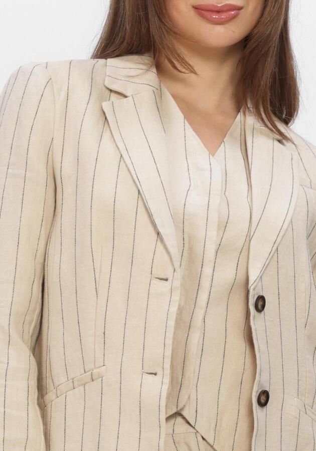 MSCH COPENHAGEN Dames Blazers Mschclaritte Loose Blazer Stp Beige - Foto 4