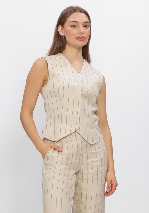MSCH COPENHAGEN Dames Blazers Mschclaritte Waistcoat Stp Zand