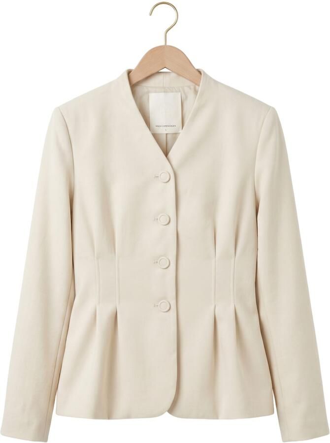 MSCH COPENHAGEN Dames Blazers Mschesteriane Blazer Creme - Foto 2