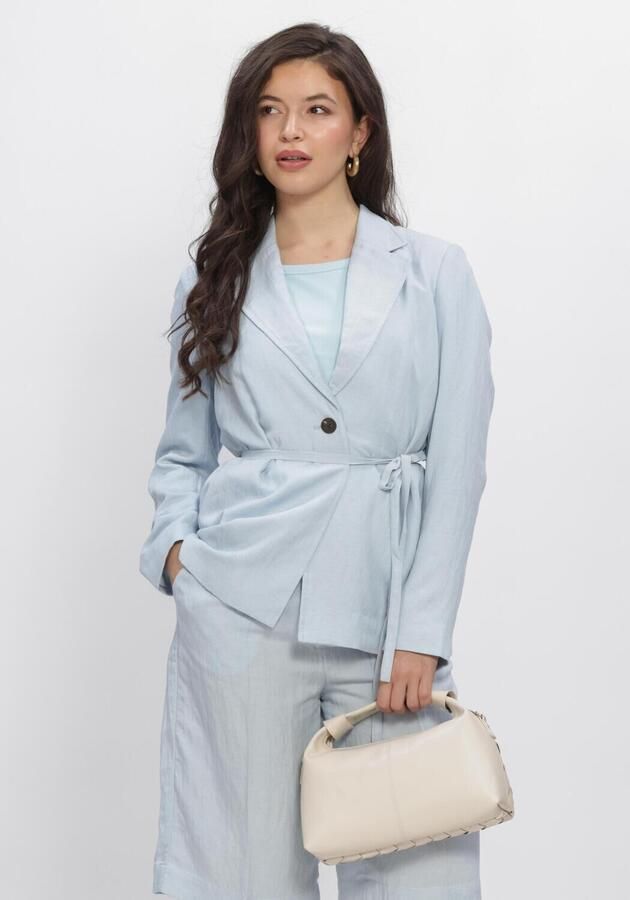 MSCH COPENHAGEN Dames Blazers Mschgraciela Franciska Loose Blazer Lichtblauw