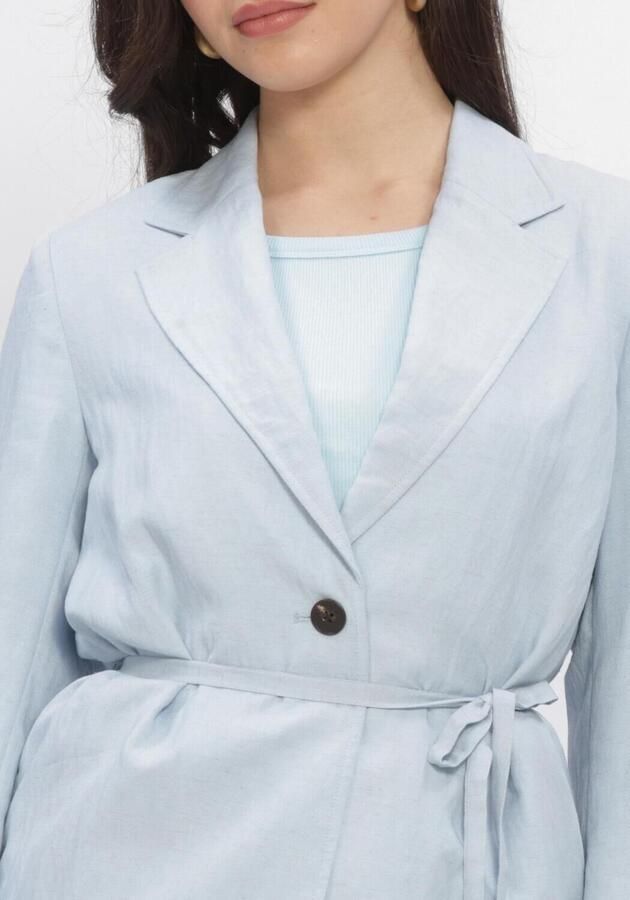MSCH COPENHAGEN Dames Blazers Mschgraciela Franciska Loose Blazer Lichtblauw - Foto 3