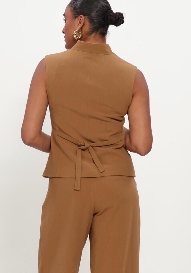 MSCH COPENHAGEN Dames Blazers Mschphilomina Michelle Waistcoat Camel - Foto 2