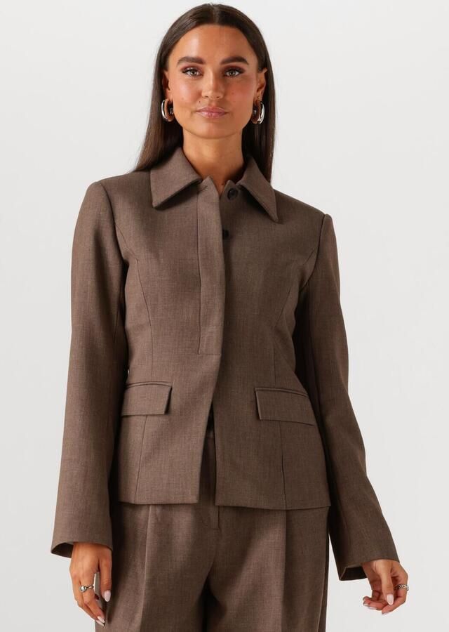 MSCH COPENHAGEN Dames Blazers Mschrosina Micchelle Blazer Bruin - Foto 4
