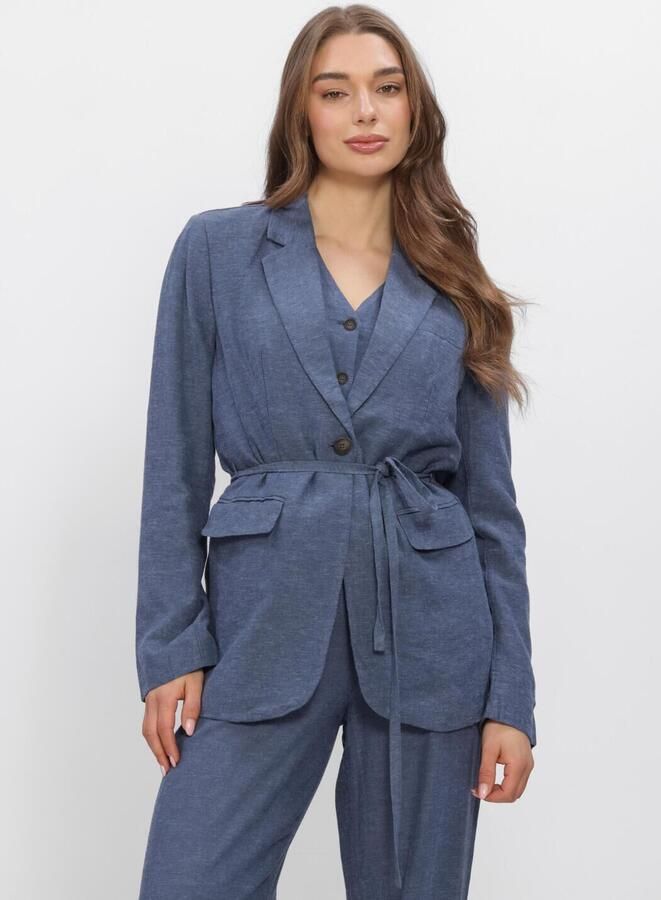 MSCH COPENHAGEN Dames Blazers Mschviana Ginia Blazer Blauw