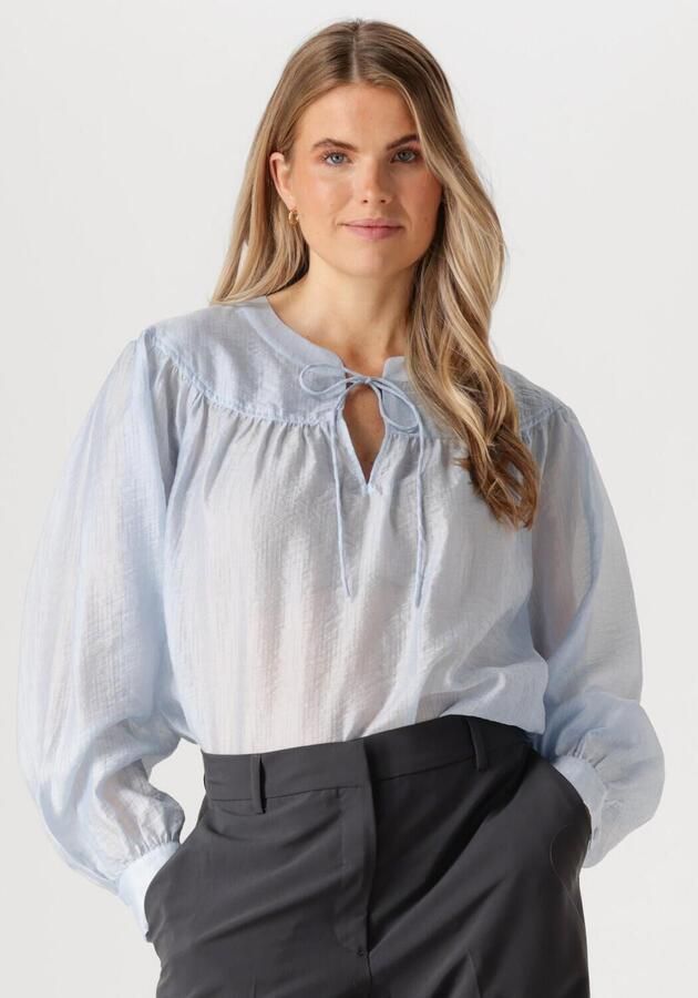 MSCH COPENHAGEN Dames Blouses Mschbean Shirt Blauw - Foto 4