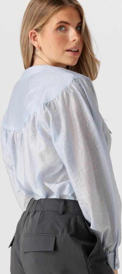 MSCH COPENHAGEN Dames Blouses Mschbean Shirt Blauw - Foto 3