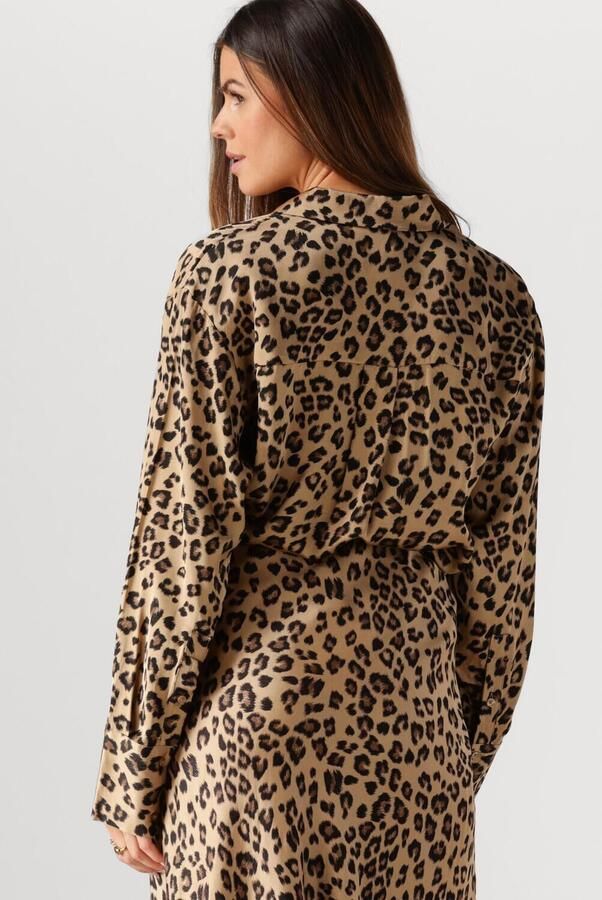 MSCH COPENHAGEN Dames Blouses Mschclarette Irida Shirt Aop Bruin - Foto 3