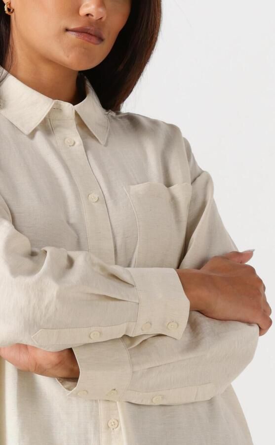 MSCH COPENHAGEN Dames Blouses Mschdisa Shirt Zand - Foto 2