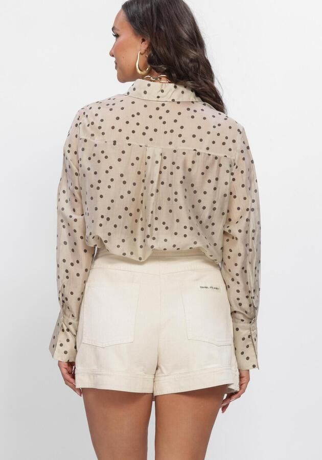 MSCH COPENHAGEN Dames Blouses Mschdorothea Faustina Shirt Aop Zand - Foto 2
