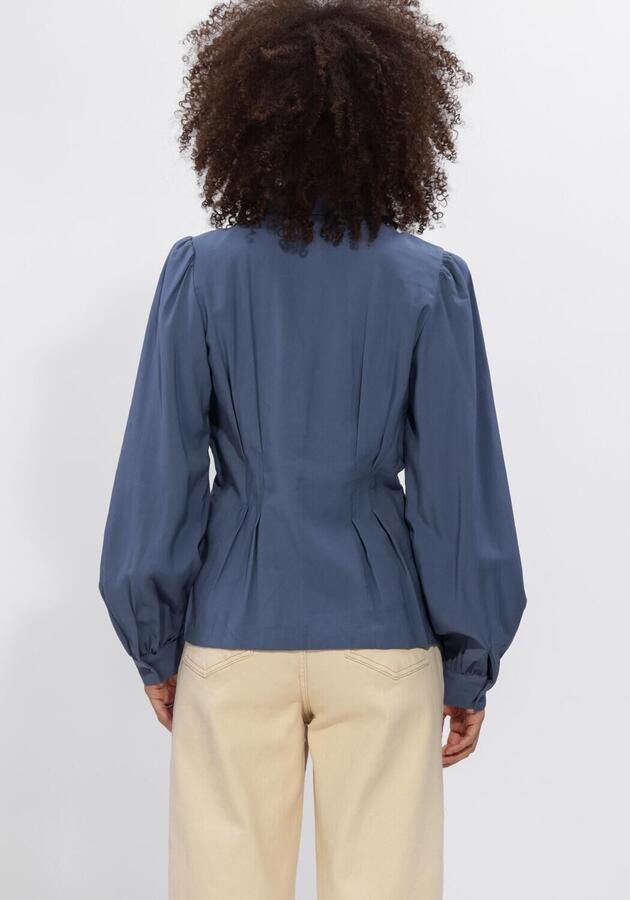 MSCH COPENHAGEN Dames Blouses Mschelsa Asana Shirt Blauw - Foto 2