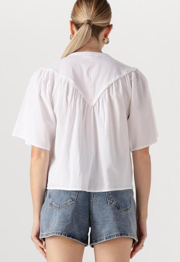 MSCH COPENHAGEN Dames Blouses Mschethelyn 2 4 Shirt Wit - Foto 3