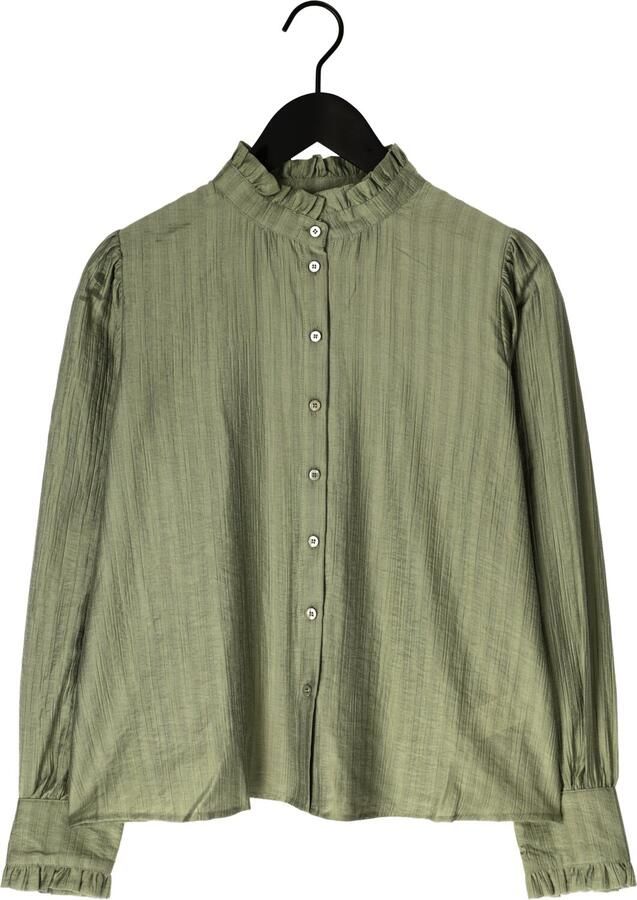 MSCH COPENHAGEN Dames Blouses Mschfemine Shirt Khaki - Foto 2