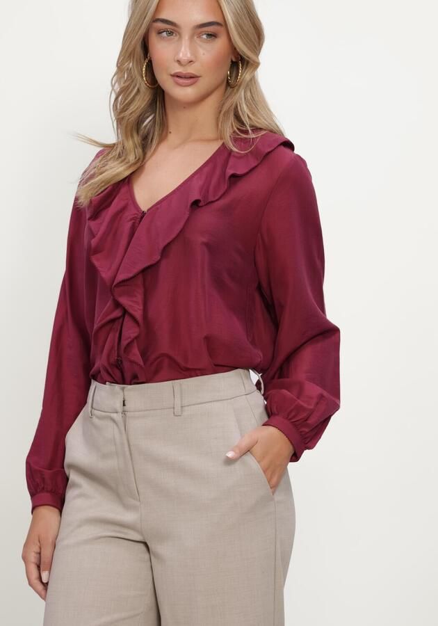 MSCH COPENHAGEN Dames Blouses Mschisra Shirt Bordeaux - Foto 3