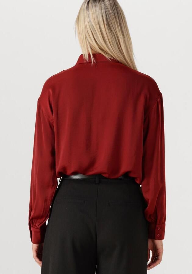 MSCH Copenhagen Regular fit overhemdblouse met viscose model 'Sandelina' - Foto 2