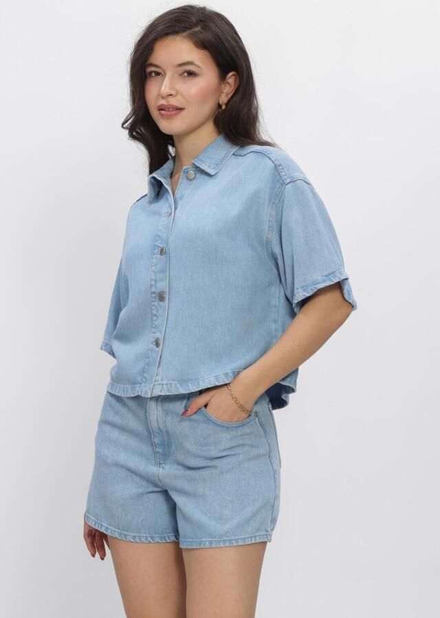 MSCH Copenhagen regular fit overhemdblouse van puur lyocell model 'Saphina'