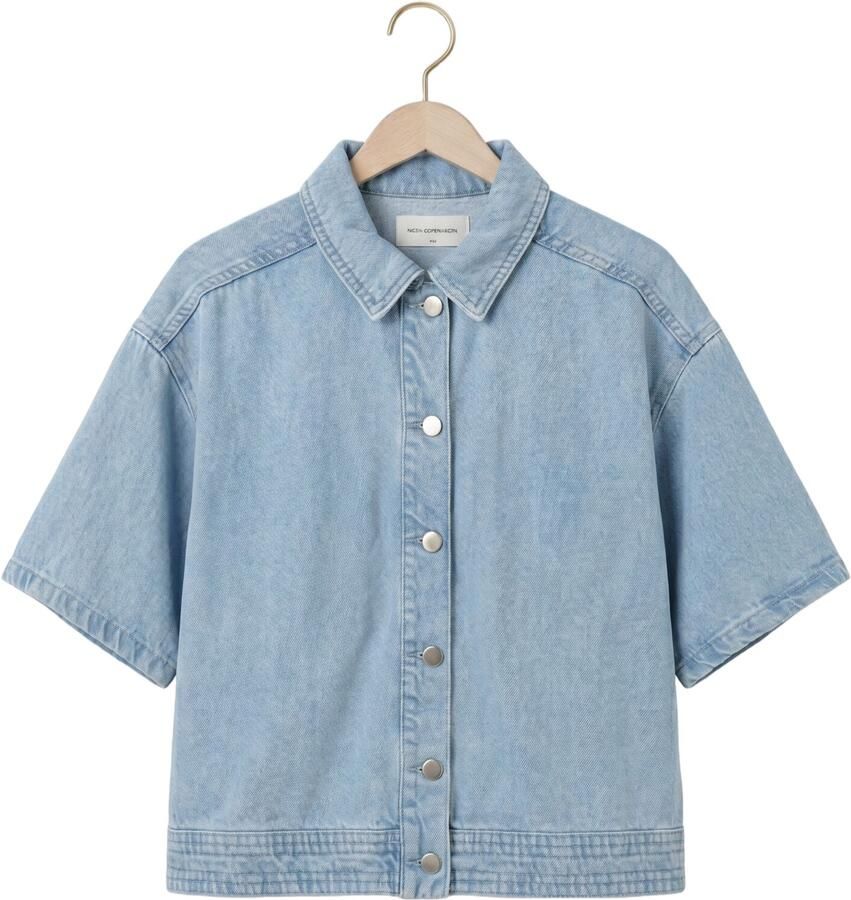 MSCH Copenhagen regular fit overhemdblouse van puur lyocell model 'Saphina' - Foto 2
