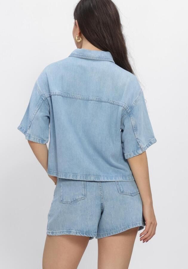 MSCH Copenhagen regular fit overhemdblouse van puur lyocell model 'Saphina' - Foto 3