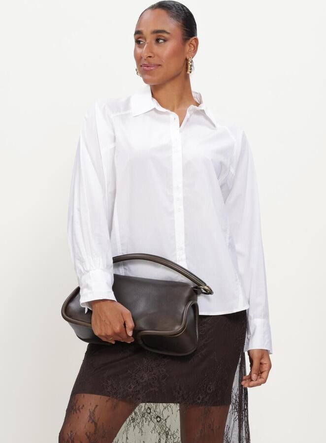 MSCH COPENHAGEN Dames Blouses Mschsusana Selmina Shirt Wit