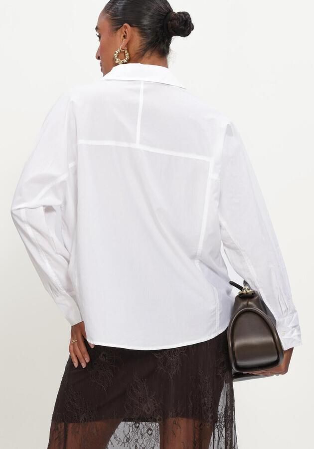 MSCH COPENHAGEN Dames Blouses Mschsusana Selmina Shirt Wit - Foto 3