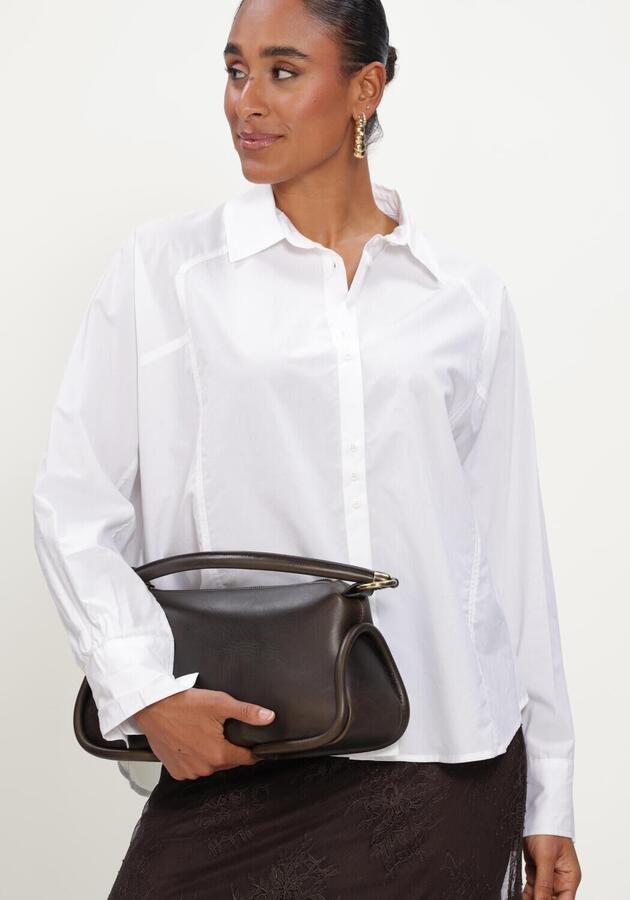 MSCH COPENHAGEN Dames Blouses Mschsusana Selmina Shirt Wit - Foto 4
