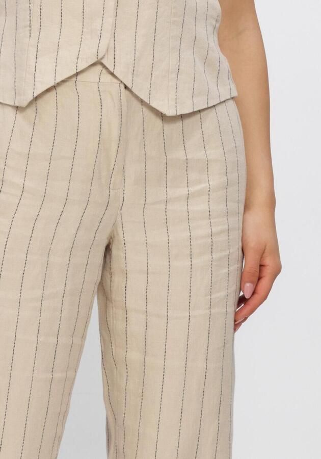 MSCH COPENHAGEN Dames Broeken Mschclaritte Pants Stp Beige - Foto 3