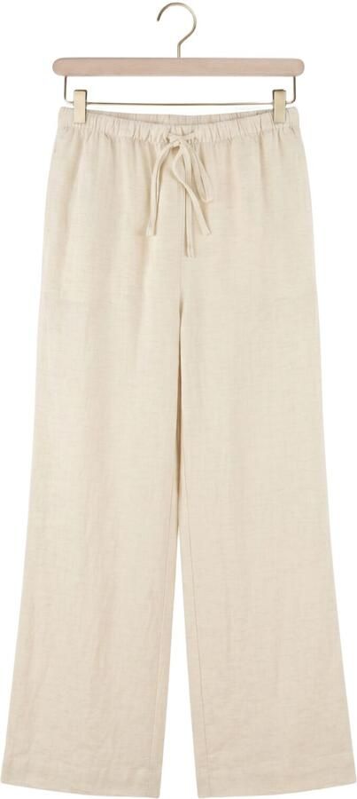 MSCH Copenhagen straight fit broek van viscosemix model 'Daria' - Foto 4