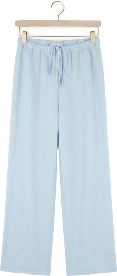 MSCH Copenhagen straight fit broek van viscosemix model 'Daria' - Foto 4