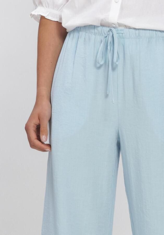 MSCH Copenhagen straight fit broek van viscosemix model 'Daria' - Foto 3