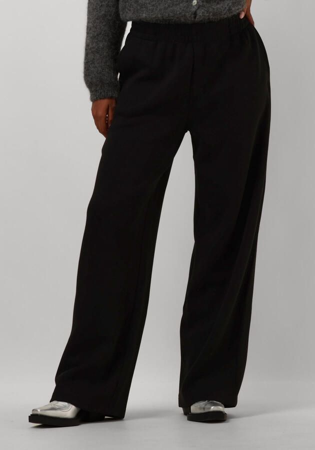MSCH Copenhagen Wide leg stoffen broek met elastische band model 'Edilina' - Foto 3