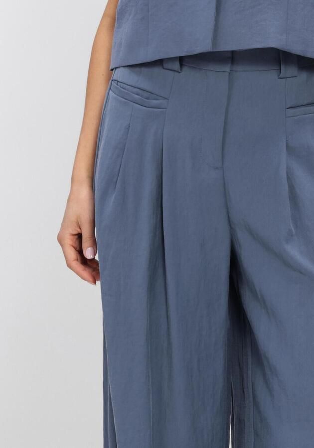 MSCH Copenhagen High waist broek van viscosemix model 'Frode' - Foto 3