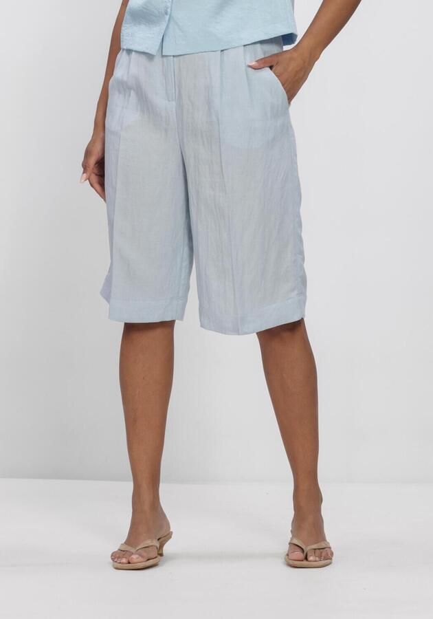 MSCH COPENHAGEN Dames Broeken Mschgraciela Franciska Hw Shorts Lichtblauw