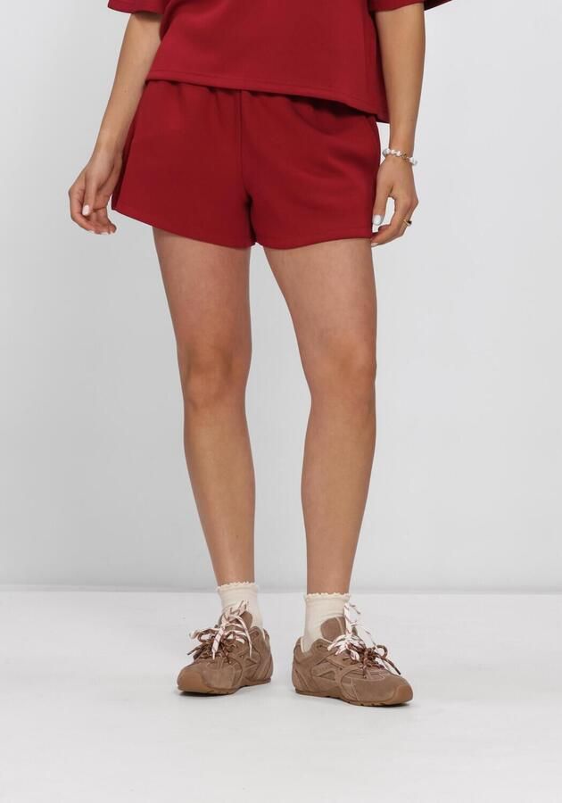 MSCH COPENHAGEN Dames Broeken Mschharissa Ima Q Sweat Shorts Rood